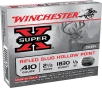 Winchester Ammo X41RS5VP Super X 410Gauge 2 50  1 5oz Rifled Slug Shot 15 Per Box 10 Case  Value Pack