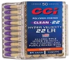 CCI 954CC Clean-22 Hyper Velocity 22LR 31gr LN Purple 50 Per Box 100 Case