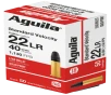 Aguila 1B220332 Standard Rimfire 22LR 40gr Lead Solid Point 50 Per Box 40 Case