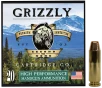 Grizzly Ammo GC10CM2 10mmAuto 200gr Full Metal Jacket Flat Point 20 Per Box 10 Case