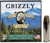 Grizzly Ammo GC44SP5 44Special 240gr Jacketed Hollow Point 20 Per Box 10 Case