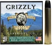 Grizzly Ammo GC45 701 45-70Gov 405gr Round Nose Flat Point 20 Per Box 10 Case