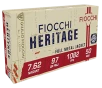 Fiocchi 762A Heritage 7 62x38mmRNagant 97gr Full Metal Jacket 50 Per Box 20 Case