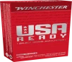 Winchester Ammo RED10 USA Ready 10mmAuto 180gr Full Metal Jacket Flat Nose 50 Per Box 10 Case