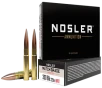 Nosler 51275 Match Grade 300Blackout 220gr Custom Competition Hollow Point Boat Tail 20 Per Box 20 Case