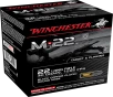 Winchester Ammo S22LRT M-22 22LR 40gr Black Copper Plated Round Nose 1000 Per Bx 2 Case  Bulk