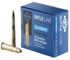 PPU PP22H Standard Rifle 22Hornet 45gr Soft Point 50 Per Box 20 Case