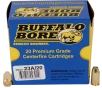 Buffalo Bore Ammunition 23A20 Heavy Strictly Business 40S W  P 155gr Jacket Hollow Point 20 Per Box 12 Case