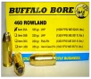 Buffalo Bore Ammunition 35A20 Personal Defense Strictly Business 460Rowland 185gr Jacket Hollow Point 20 Per Box 12 Case