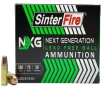 SinterFire Inc SF38075NXG Next Generation  NXG  380ACP 75gr Lead Free Ball 50 Per Box 20 Case