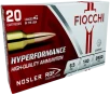 Fiocchi 65PRCRD Hyperformance Match 6 5PRC 140gr Nosler Reduced Drag Factor 20 Per Box 10 Case