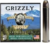 Grizzly Ammo GC45 70 P3 45-70Gov P 350gr Bonded Flat Point 20 Per Box 10 Case