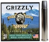 Grizzly Ammo GC45 70 P4 45-70Gov P 405gr Bonded Flat Point 20 Per Box 10 Case