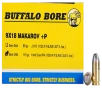 Buffalo Bore Ammunition 34B20 Personal Defense Strictly Business 9x18Makarov  P 115gr Hard Cast Flat Nose 20 Per Box 12 Case