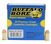Buffalo Bore Ammunition 4518520 Personal Defense Strictly Business 45ACP  P 185gr Jacket Hollow Point 20 Per Box 12 Case