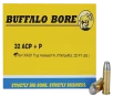 Buffalo Bore Ammunition 30A20 Personal Defense Strictly Business 32ACP  P 75gr Hard Cast Flat Nose 20 Per Box 12 Case