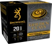Browning Ammo BGC207 Golden Clays 20Gauge 2 75  7 8oz 7 5Shot 25 Per Box 10 Case