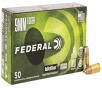 Federal BC9H1 BallistiClean Reduced Hazard Training 9mmLuger 100gr Lead Free Frangible 50 Per Box 20 Case
