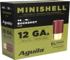 Aguila 1CHB1385 Minishell Buckshot 12Gauge 1 75  5 8oz 4B 7P  1B 4P  Shot 25 Per Box 10 Case