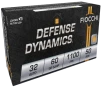 Fiocchi 32APHP Defense Dynamics 32ACP 60gr Jacketed Hollow Point 50 Per Box 20 Case
