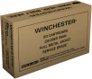 Winchester Ammo SG9W Service Grade 9mmLuger 115gr Full Metal Jacket 50 Per Box 10 Case