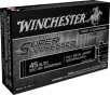 Winchester Ammo SUP45 Super Suppressed 45ACP Subsonic 230gr Encapsulated Full Metal Jacket 50 Per Box 10 Case