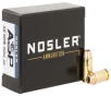 Nosler 51283 Assured Stopping Power Handgun 40S W 150gr Jacketed Hollow Point 20 Per Box 20 Case