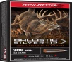 Winchester Ammo SBST308A Ballistic Silvertip 308Win 168gr Rapid Controlled Expansion Polymer Tip 20 Per Box 10 Case