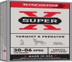 Winchester Ammo X30062 Super X 30-06Springfield 125gr Pointed Soft Point 20 Per Box 10 Case