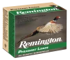 Remington Ammunition 20046 Pheasant 12Gauge 2 75  1 1 4oz 4Shot 25 Per Box 10 Case