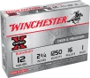 Winchester Ammo XB121 Super X 12Gauge 2 75  1Buck Shot 5 Per Box 50 Case