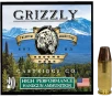 Grizzly Ammo GC45A P8 45ACP P 230gr Jacketed Hollow Point 20 Per Box 10 Case