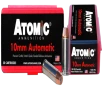 Atomic Ammunition 00432 Pistol Precision Craft 10mmAuto 180gr Bonded Match Hollow Point 50 Per Box 10 Case