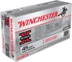 Winchester Ammo USA45CB Super X Cowboy Action 45Colt 250gr Lead Flat Nose 50 Per Box 10 Case