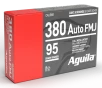 Aguila 1E802380 380ACP 95gr Full Metal Jacket 50 Per Box 10 Case