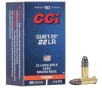 QUIET-22 22 LONG RIFLE 40GR LEAD ROUND NOSE 500 BOX