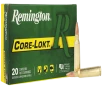 Remington Ammunition 29077 Core-Lokt 250Savage 100gr Pointed Soft Point Core Lokt 20 Per Box 10 Case