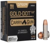 Speer 24259 Gold Dot Carry Gun 40S W 165gr Hollow Point 20 Per Box 10 Case