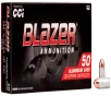 CCI 3505 Blazer Handgun 380ACP 95gr Full Metal Jacket 50 Per Box 20 Case