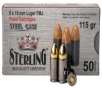 GO STERLING STEEL 9MM 115GR FMJ 50 20