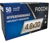 Fiocchi 46EXD Hyperformance 4 6x30mm 38gr Tipped Hollow Point 50 Per Box 20 Case