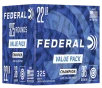 Federal 749 Champion Training Value Pack 22LR 36gr Lead Hollow Point 325 Per Box 10 Case