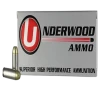 Underwood Ammo 241 10mmAuto 180gr Full Metal Jacket Flat Nose 50 Per Box 10 Case