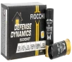 Fiocchi 12BK008 Defense Dynamics 12Gauge 2 75  8Pellets 00 Buck Shot 10 Per Box 25 Case