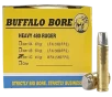Buffalo Bore Ammunition 13C20 Heavy Strictly Business 480Ruger 410gr Wide Flat Nose 20 Per Box 12 Case