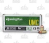 Remington UMC 380 ACP Ammunition 88 Grain JHP 100 Rounds L380A1B