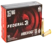 Federal American Eagle 357 Magnum Ammunition 158 Grain Brass Centerfire 50 Rounds JSP AE357A