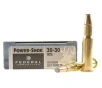 Federal Premium Power Shok 30-30 Winchester Ammunition 150 Grain Brass Centerfire 20 Rounds JSP 3030A