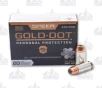 Speer Gold Dot Personal Defense 40 S amp W Ammunition 165 Grain Nickel Plated Centerfire 20 Rounds Gold Dot JHP 23970