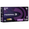 Federal AE45SJ2 Syntech Training Match Training Match Total Syntech Jacket Flat Nose 230 Grain  45 ACP Auto 890 fps